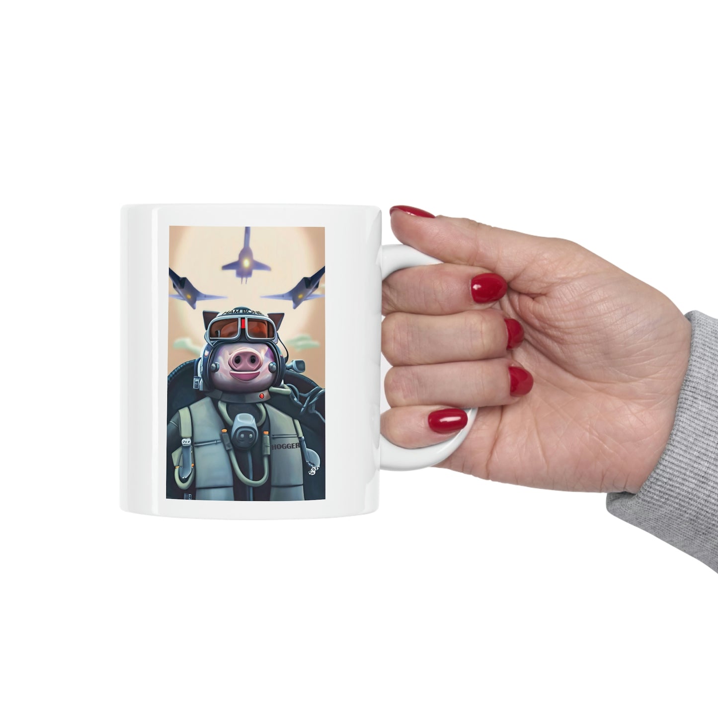 "When Pigs Fly" Ceramic Mug 11oz