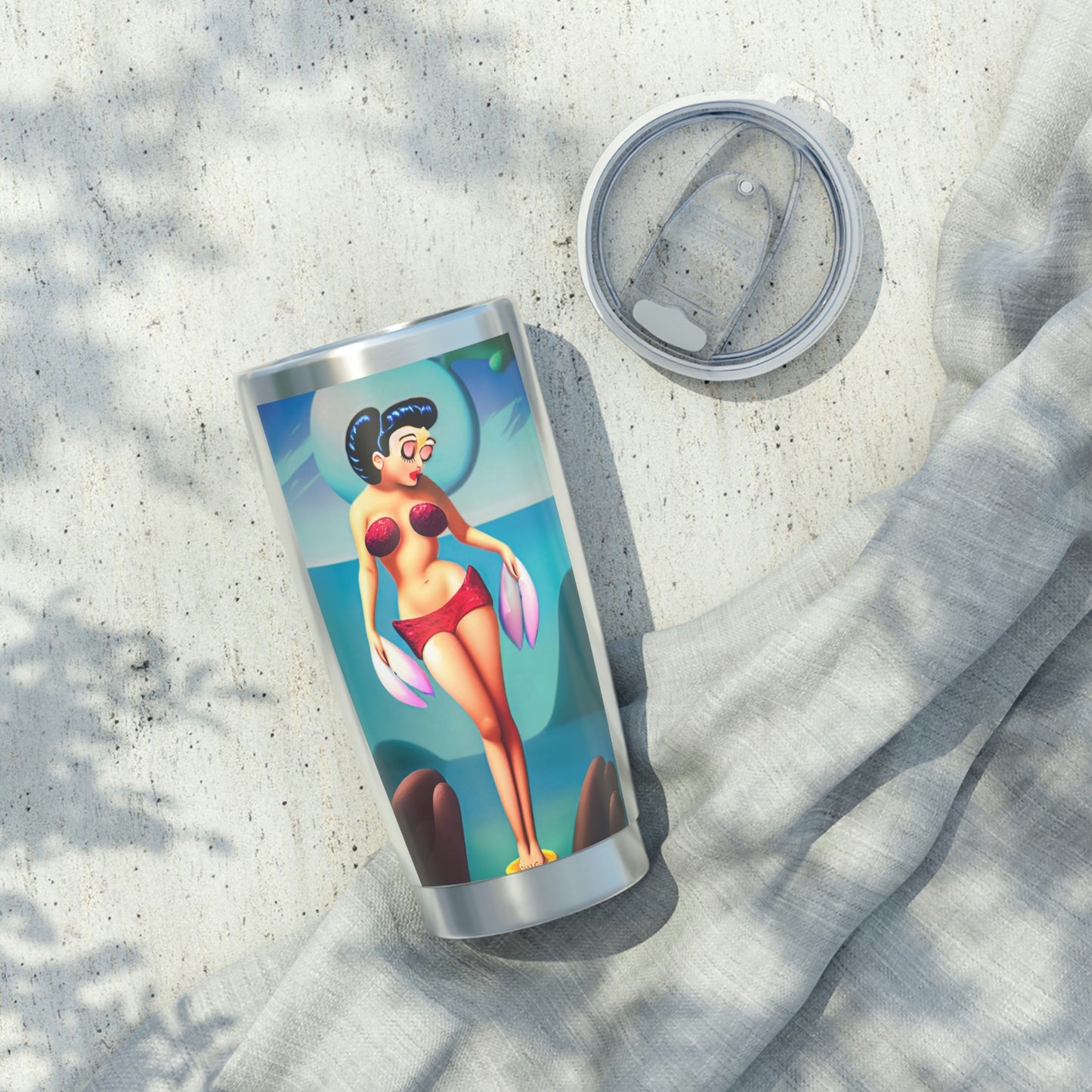 "Pin-up Venus" Vagabond 20oz Tumbler