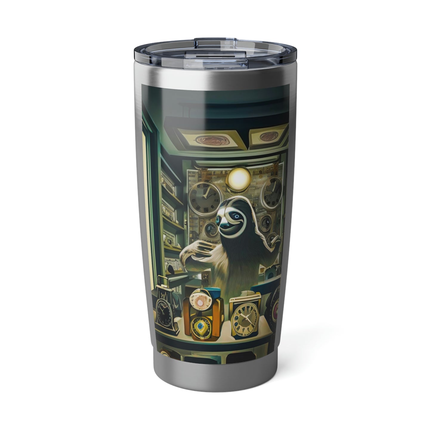 "Sloth Clockmaker" Vagabond 20oz Tumbler