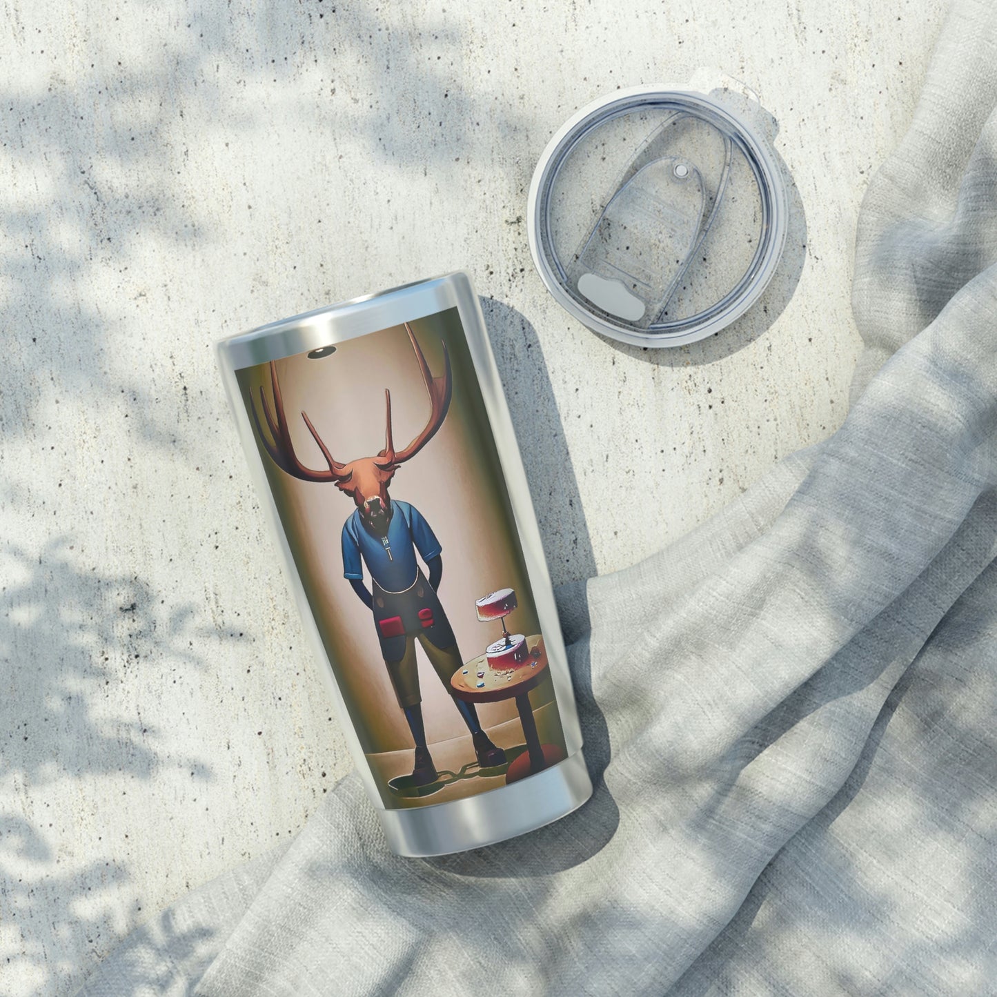 "Moose Pastry Chef" Vagabond 20oz Tumbler