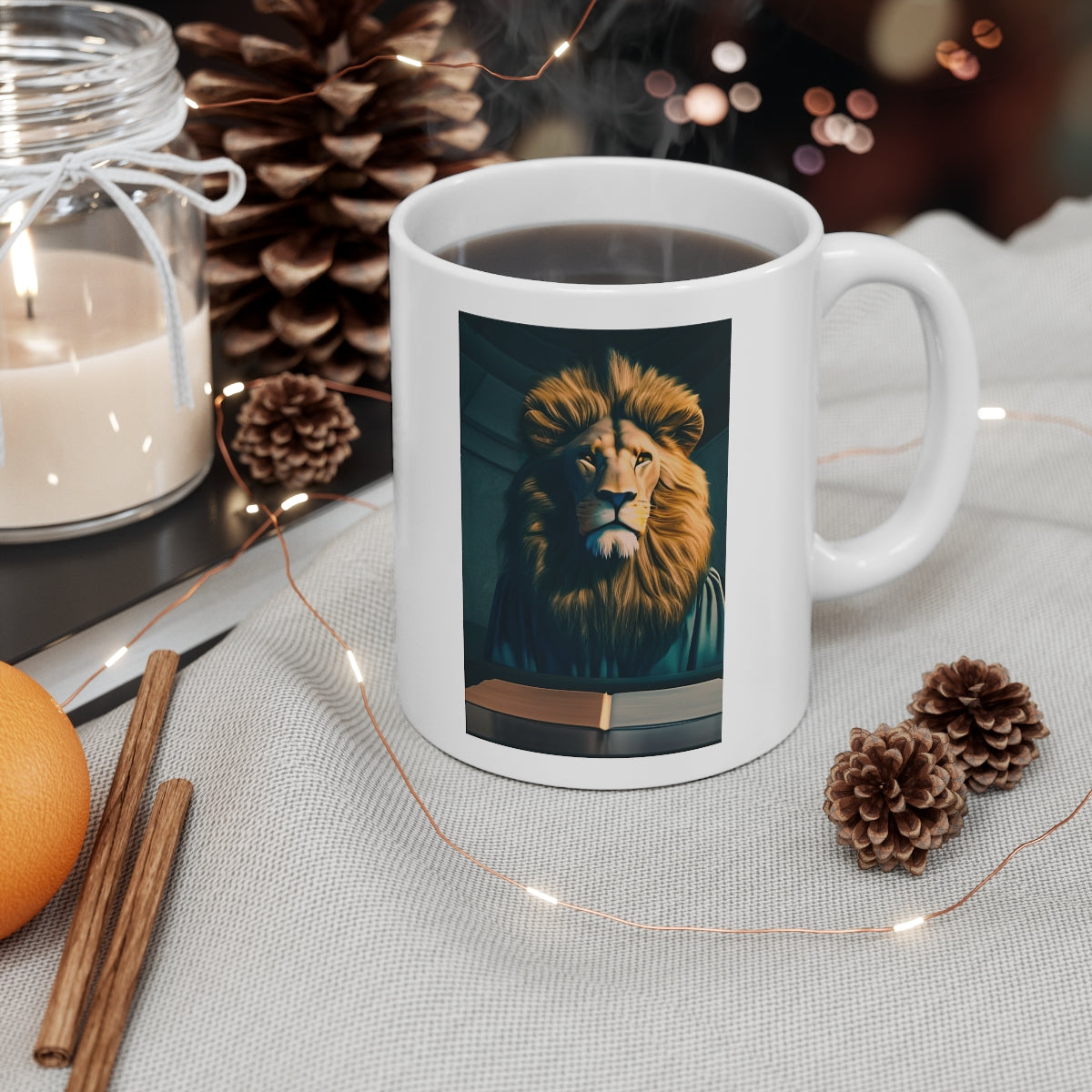 Law Lion Ceramic Mug 11oz