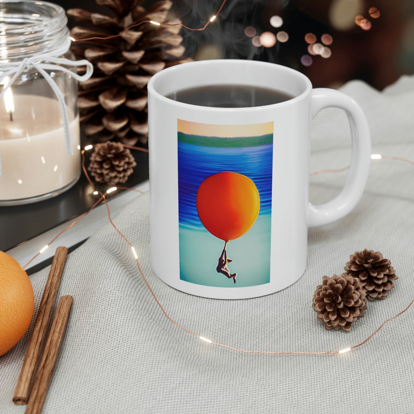 "Hang On Tight" ("You're Almost There") Ceramic Mug 11oz