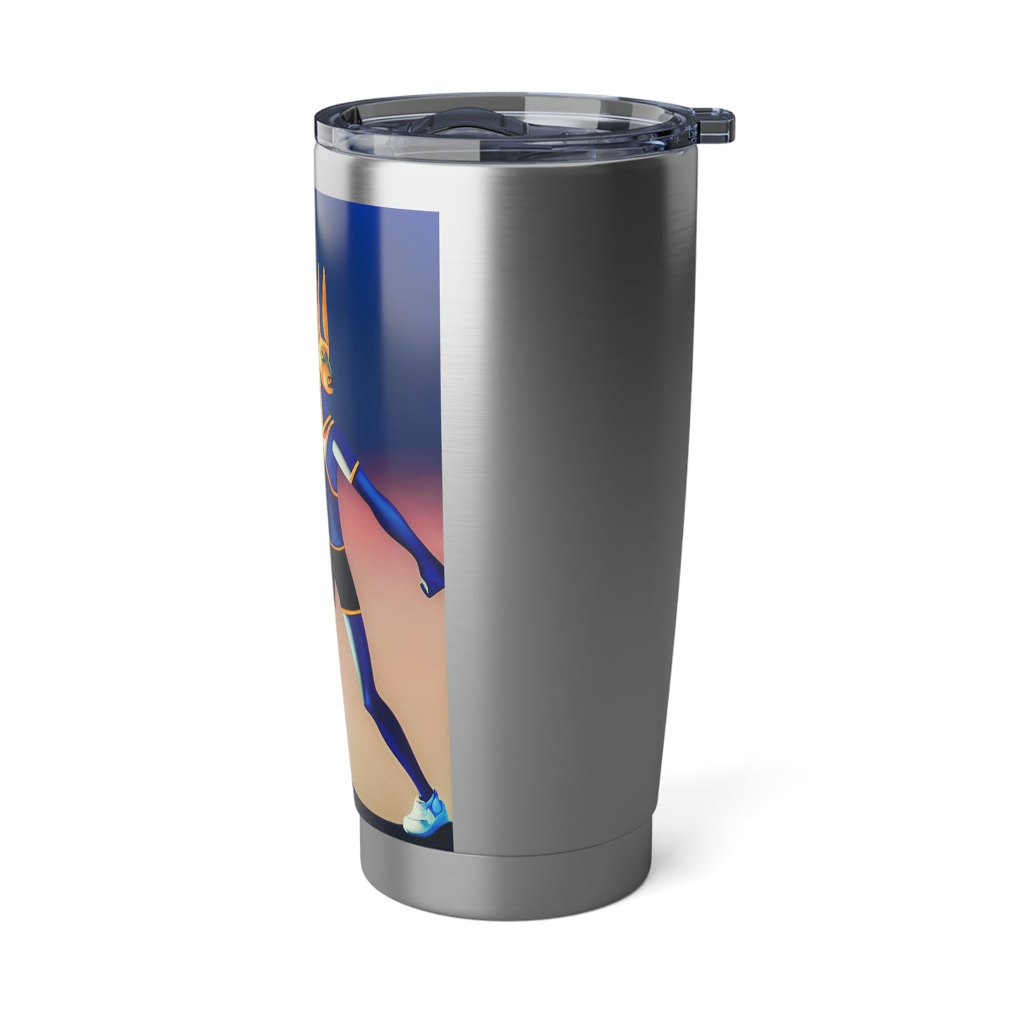 "Anubis Playing Tennis" Vagabond 20oz Tumbler