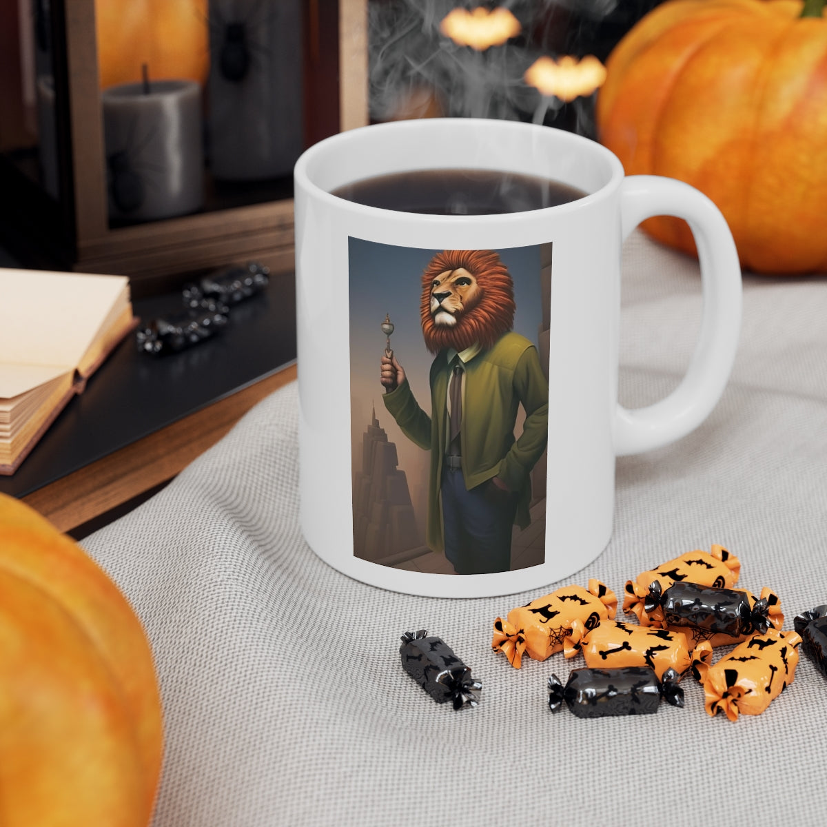 Professor Lion Ceramic Mug 11oz