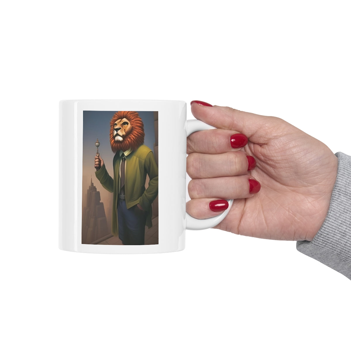 Professor Lion Ceramic Mug 11oz