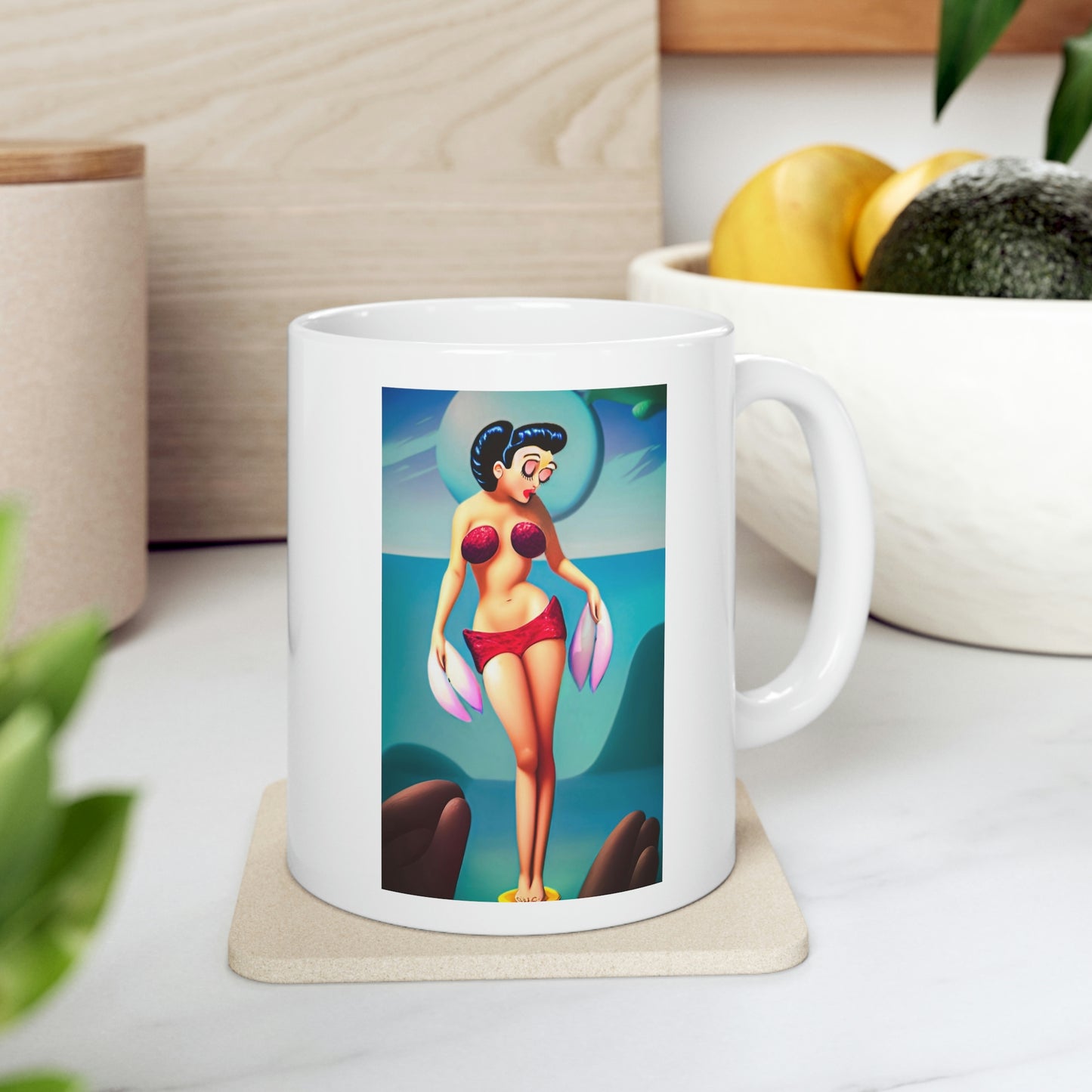 "Pin-up Venus" Ceramic Mug 11oz