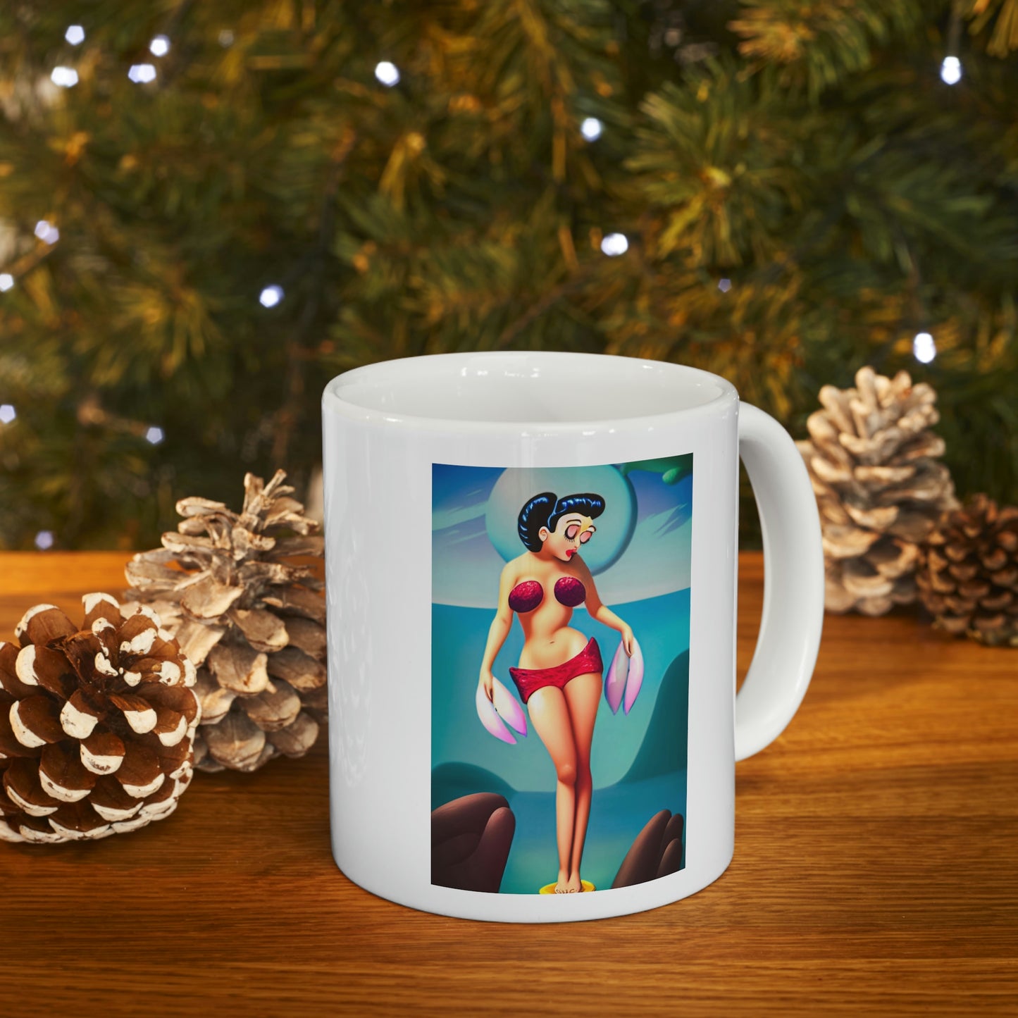 "Pin-up Venus" Ceramic Mug 11oz