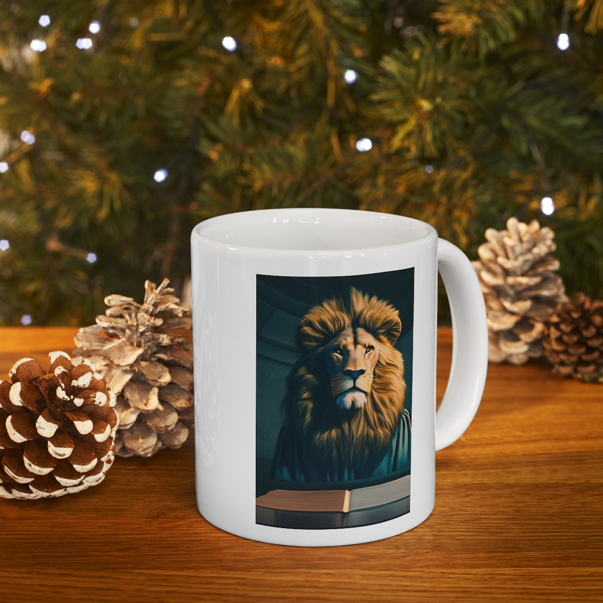 Law Lion Ceramic Mug 11oz