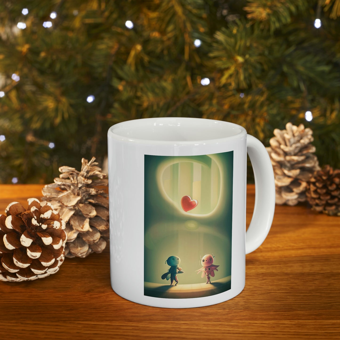 "Boogie Woogie Love Bugs" Ceramic Mug 11oz