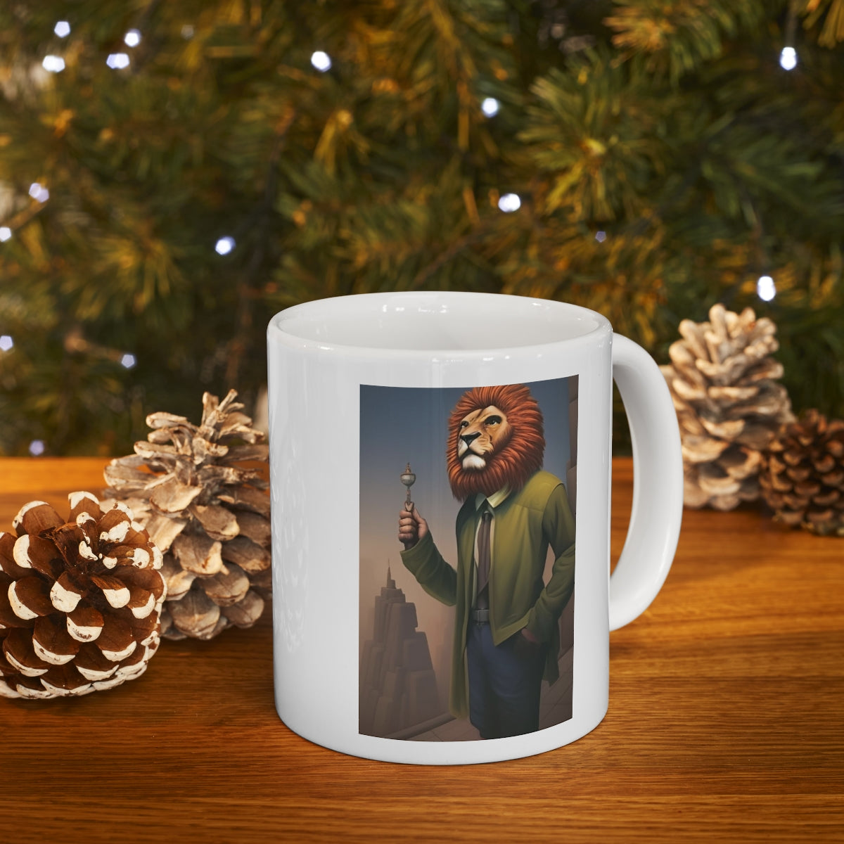 Professor Lion Ceramic Mug 11oz