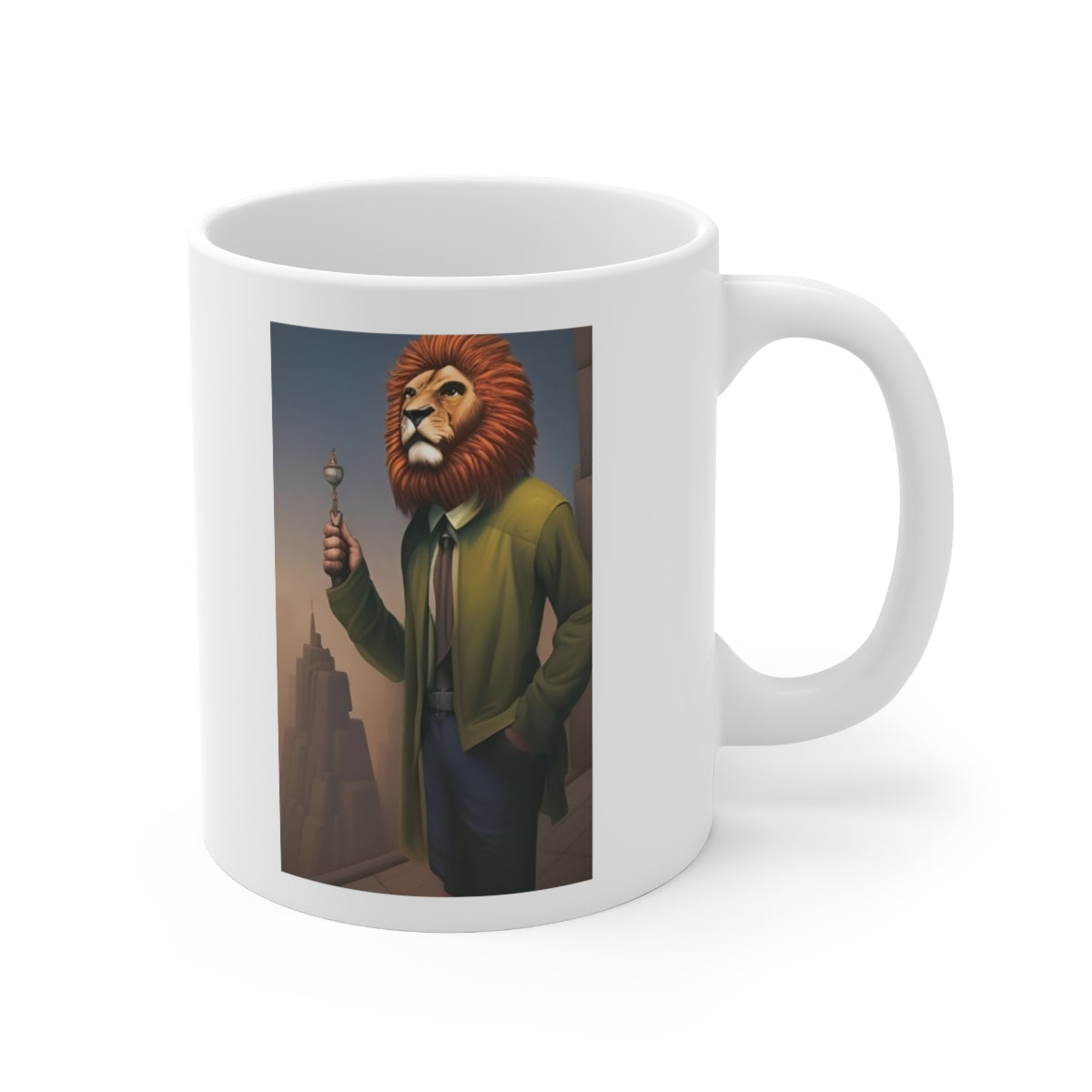 Professor Lion Ceramic Mug 11oz