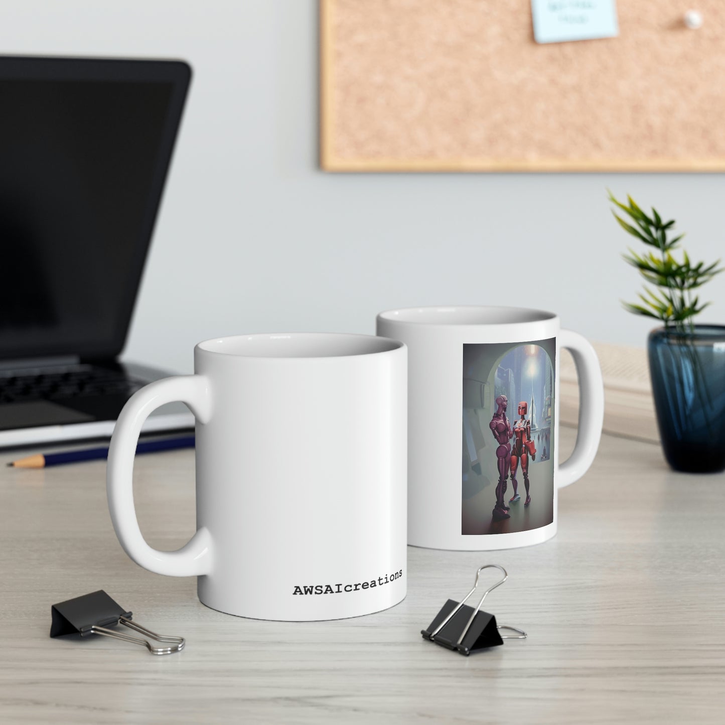 "Chromeo Meets Jouleiette" Ceramic Mug 11oz