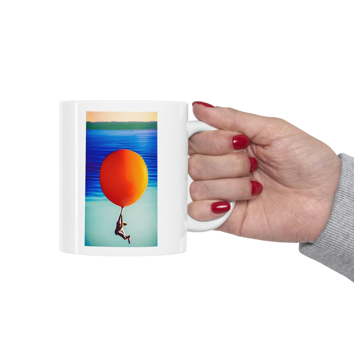 "Hang On Tight" ("You're Almost There") Ceramic Mug 11oz