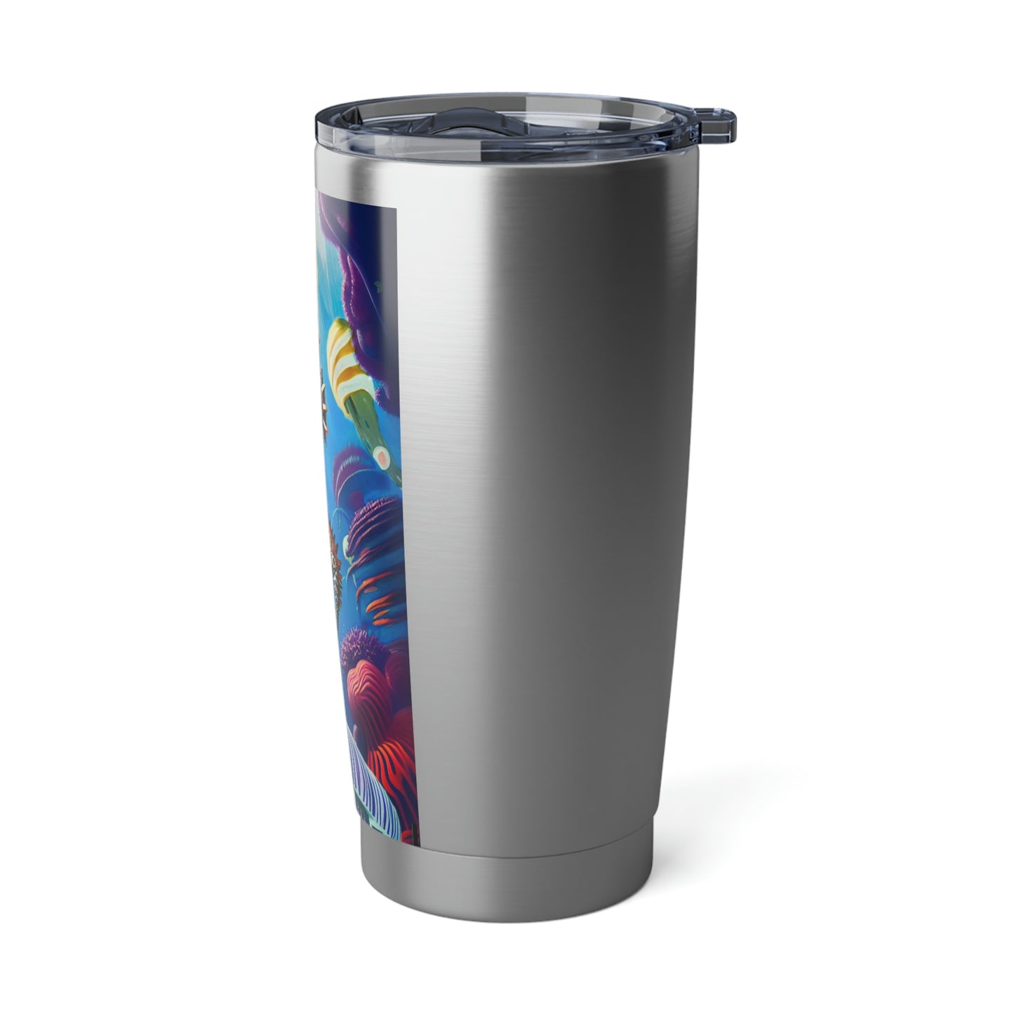 "Giraffe Seahorse and Zebra Jellyfish" Vagabond 20oz Tumbler