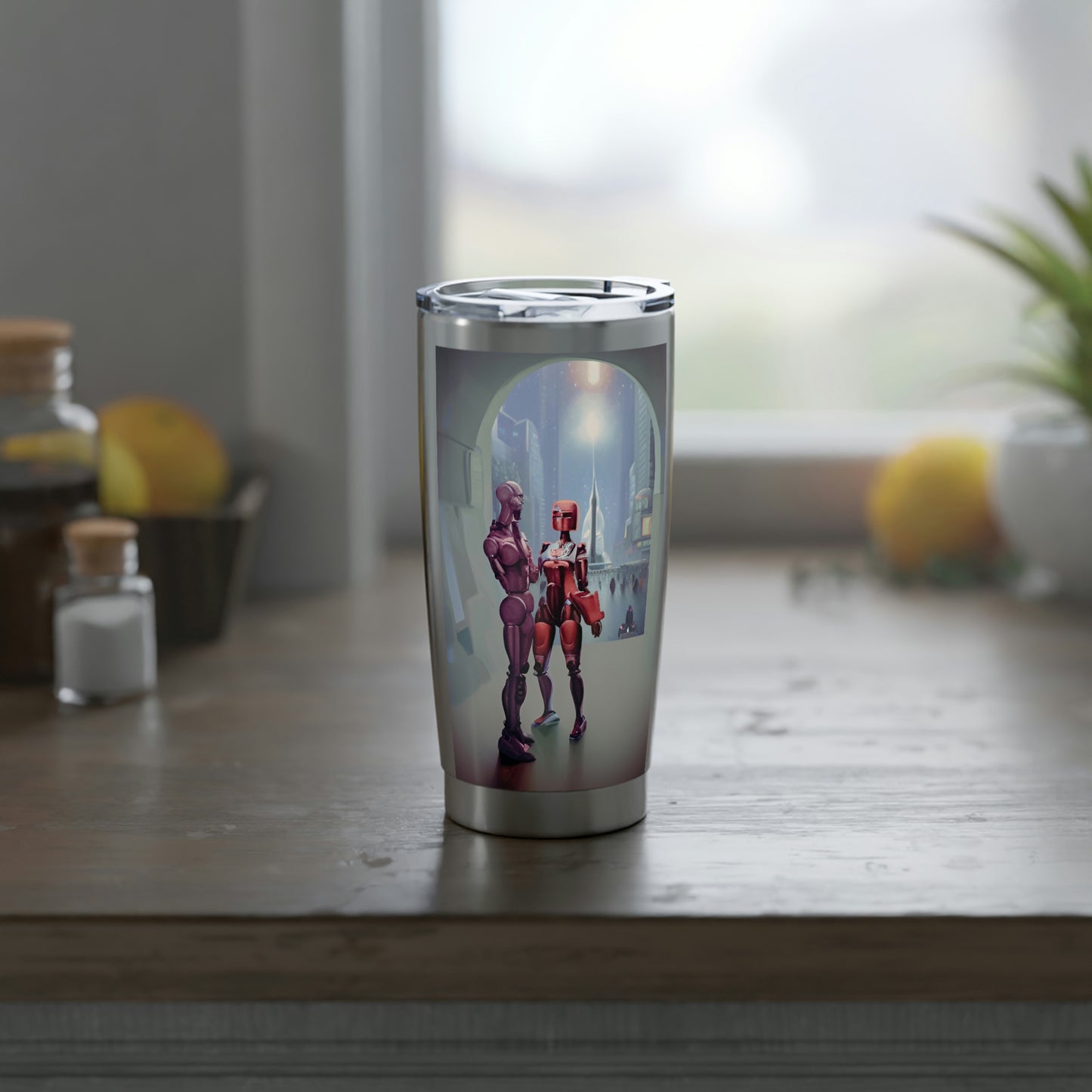 "Chromeo Meets Jouleiette" Vagabond 20oz Tumbler