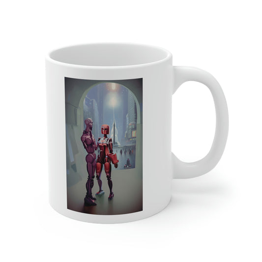 "Chromeo Meets Jouleiette" Ceramic Mug 11oz