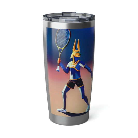 "Anubis Playing Tennis" Vagabond 20oz Tumbler