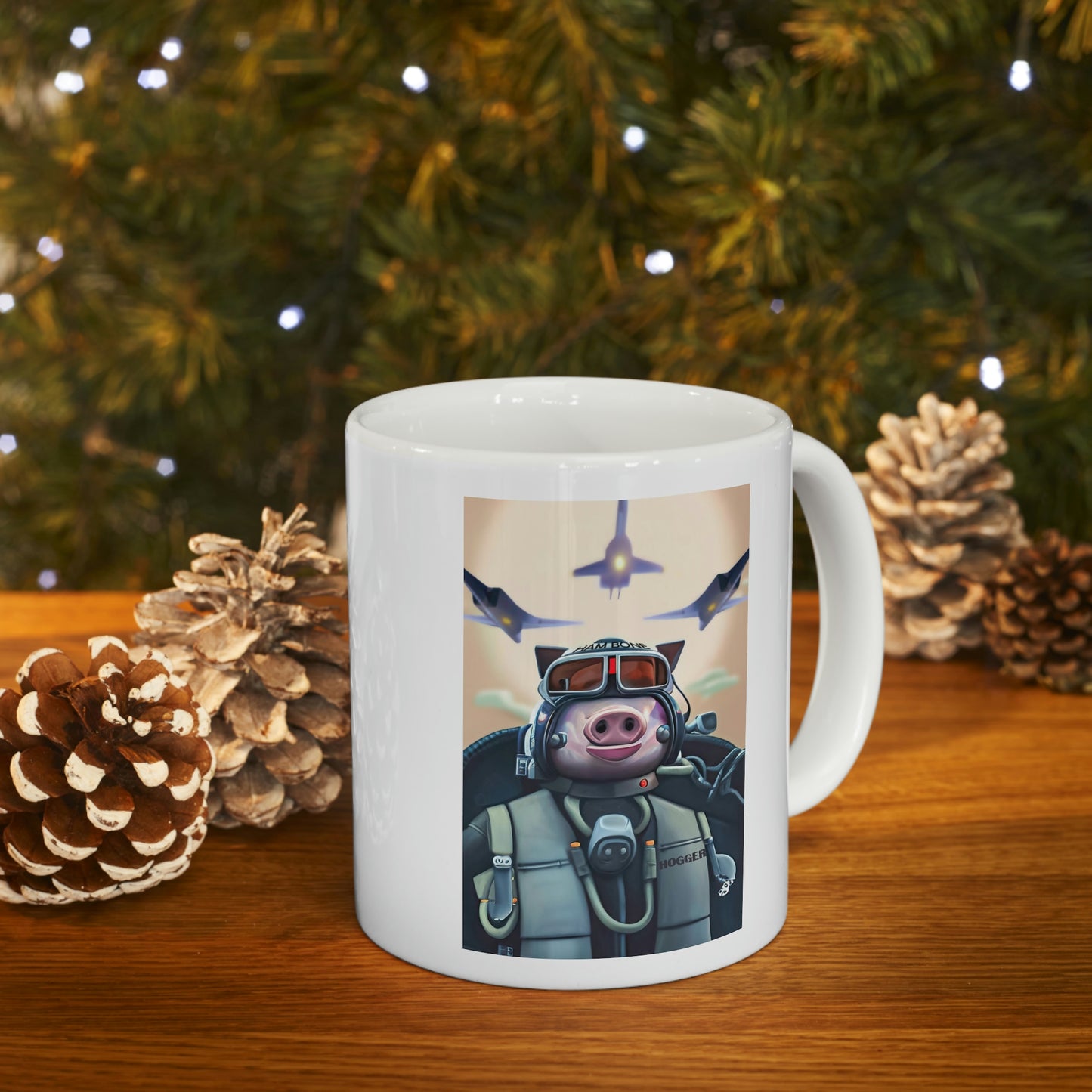 "When Pigs Fly" Ceramic Mug 11oz