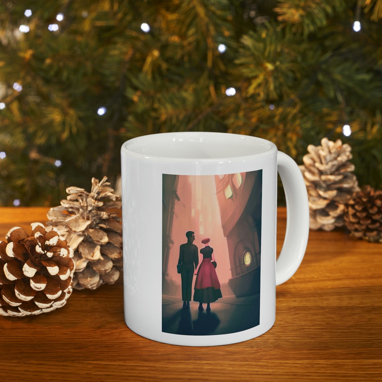 "Our First Date" Ceramic Mug 11oz