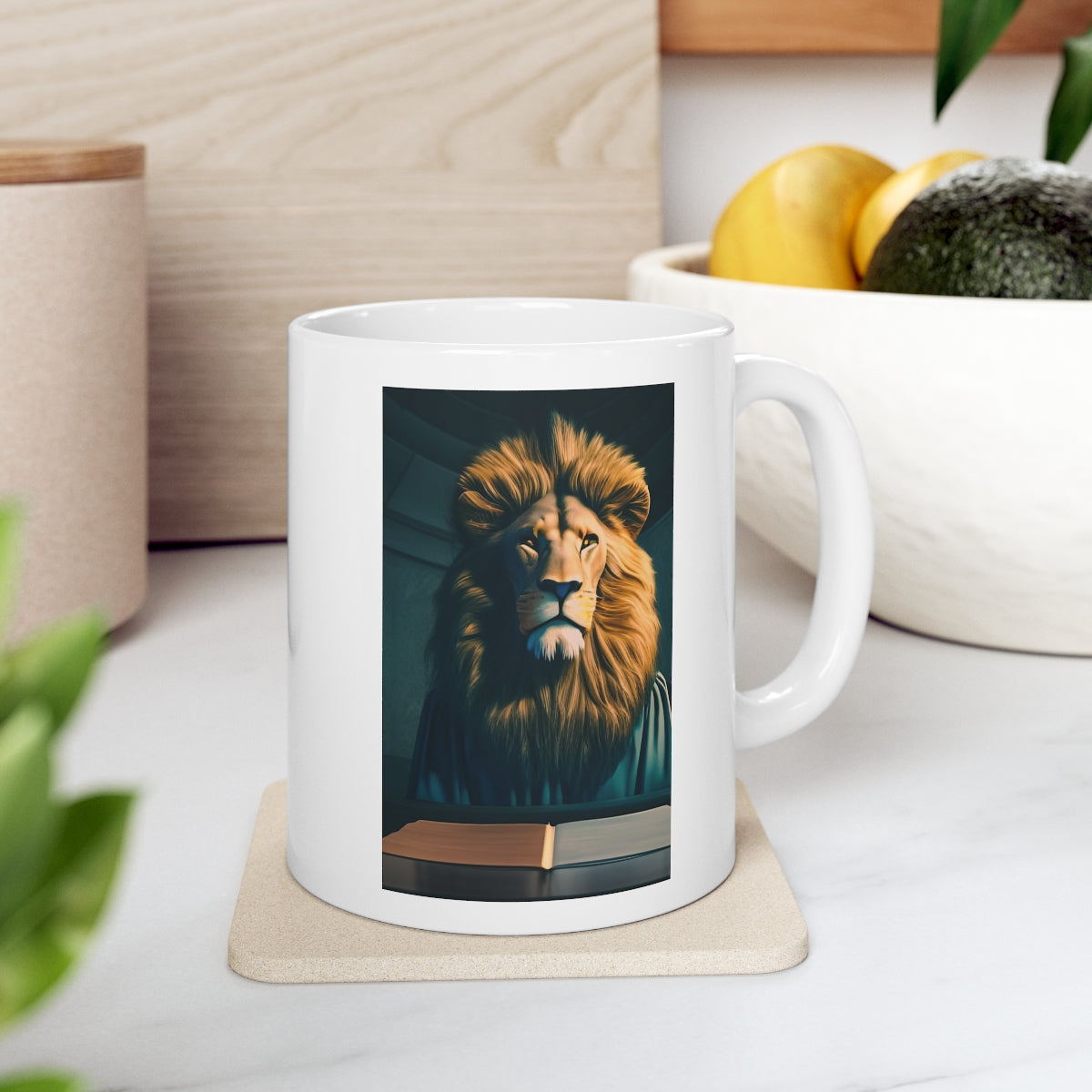 Law Lion Ceramic Mug 11oz