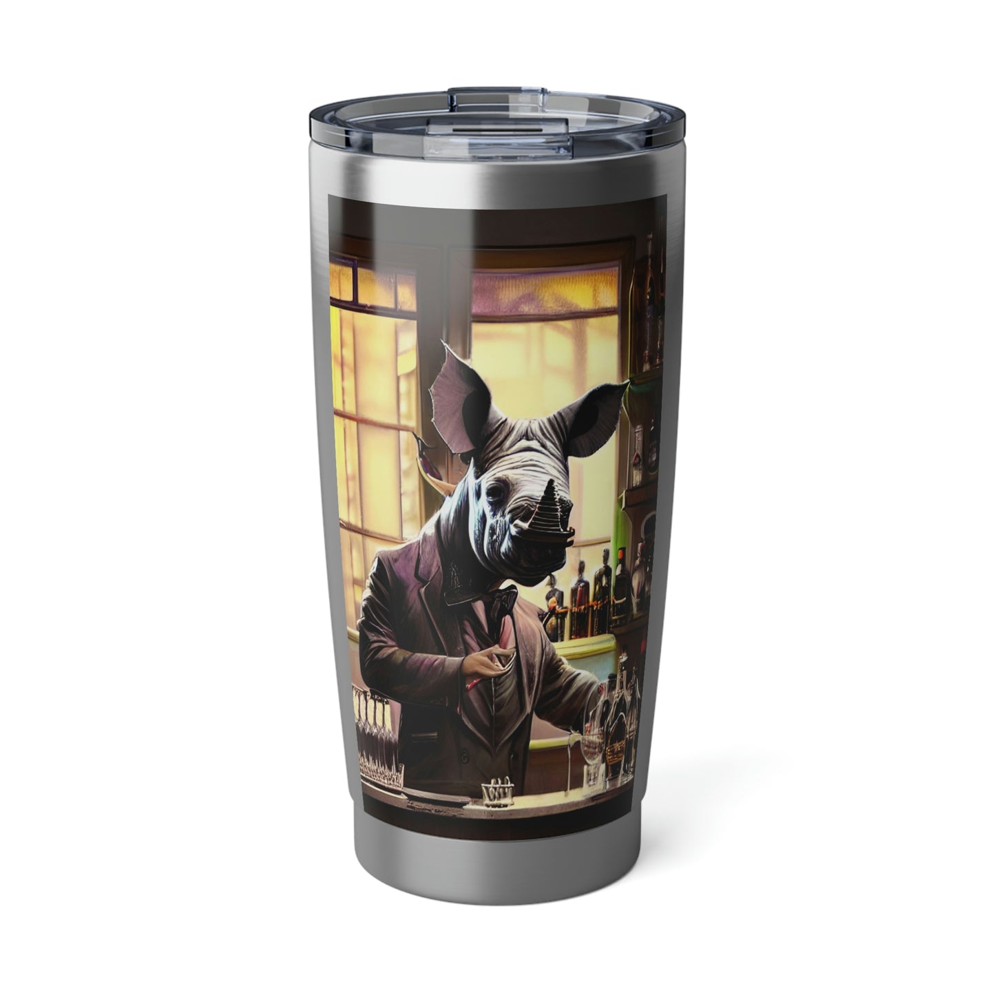 "Rhinoceros Bartender" Vagabond 20oz Tumbler