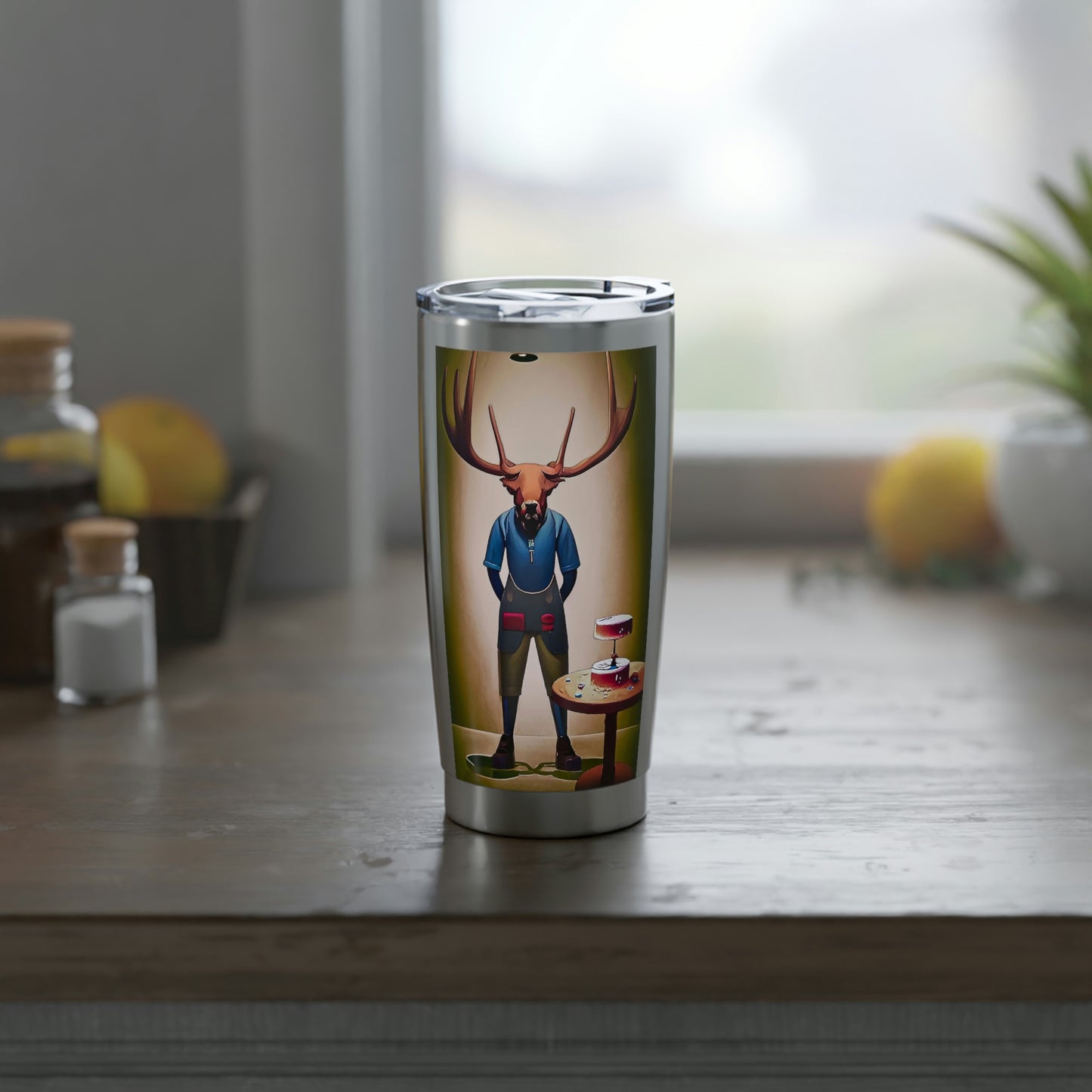 "Moose Pastry Chef" Vagabond 20oz Tumbler