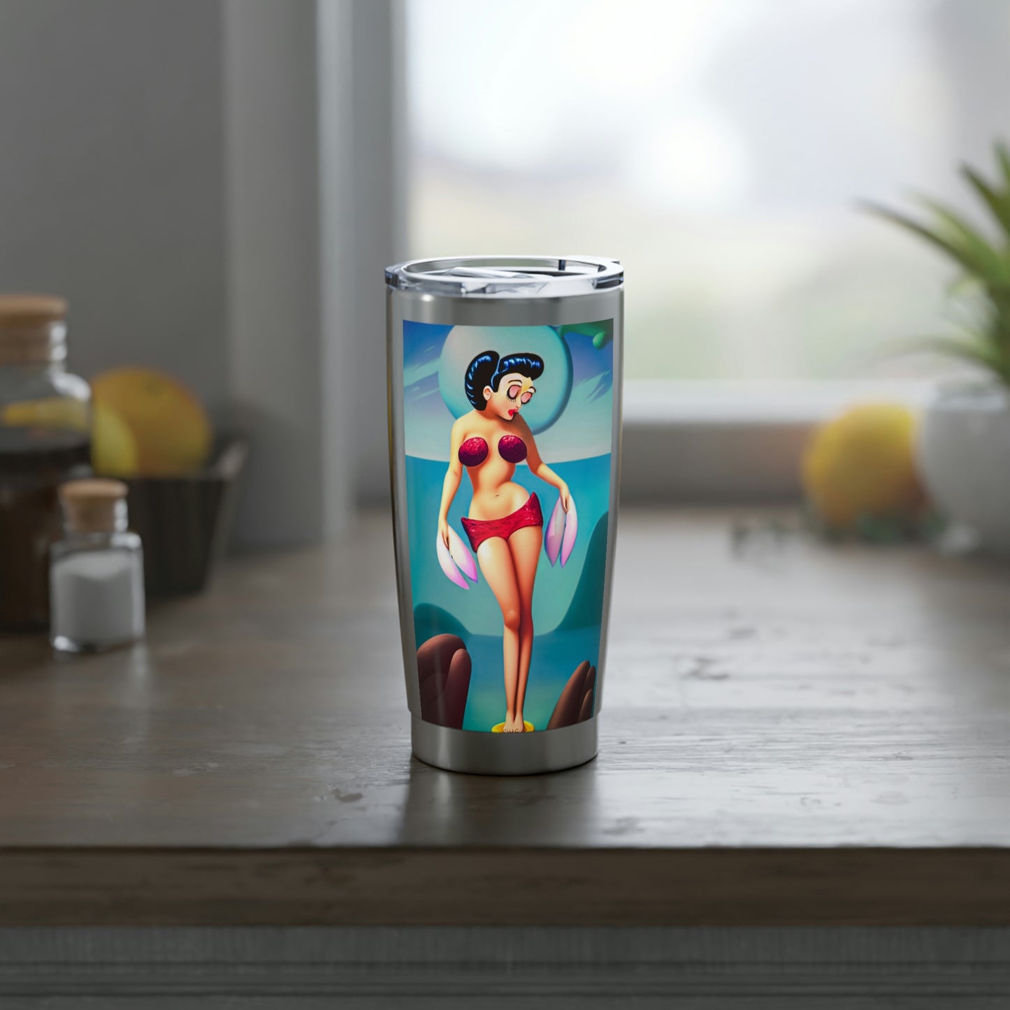 "Pin-up Venus" Vagabond 20oz Tumbler