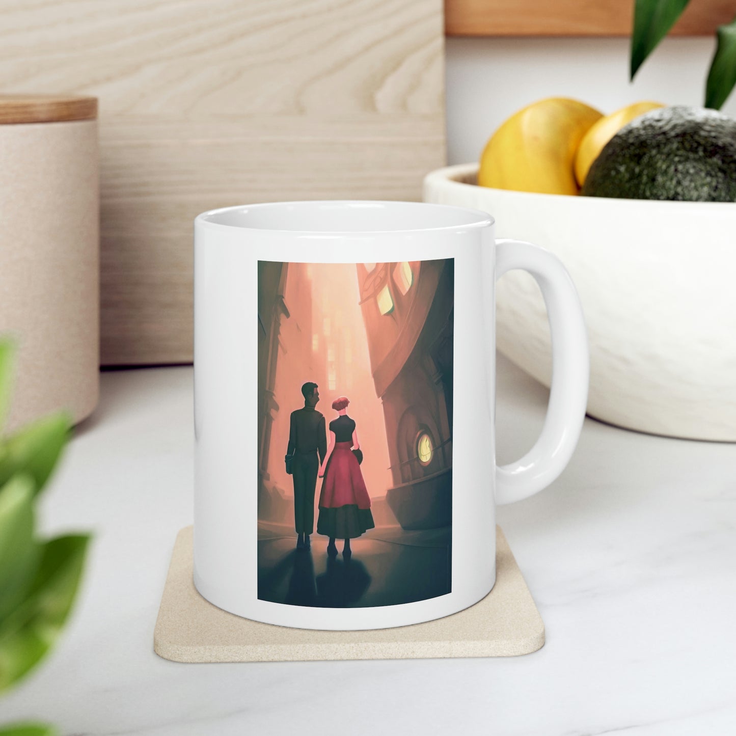 "Our First Date" Ceramic Mug 11oz