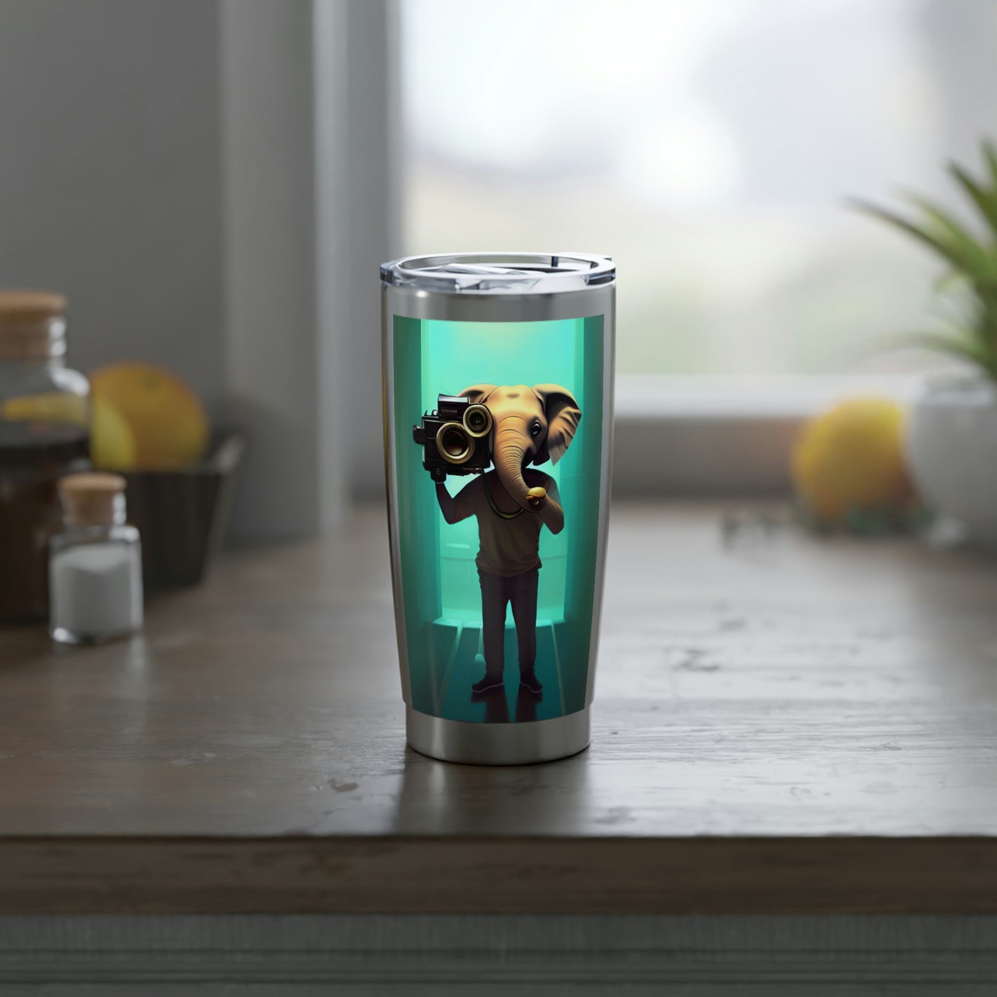 "Elephant Filmmaker" Vagabond 20oz Tumbler