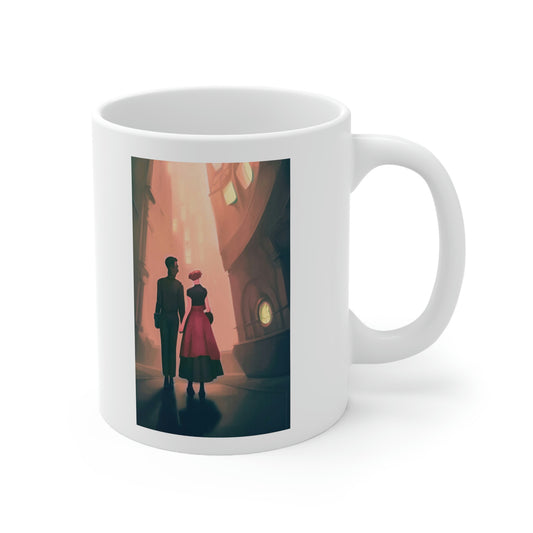 "Our First Date" Ceramic Mug 11oz